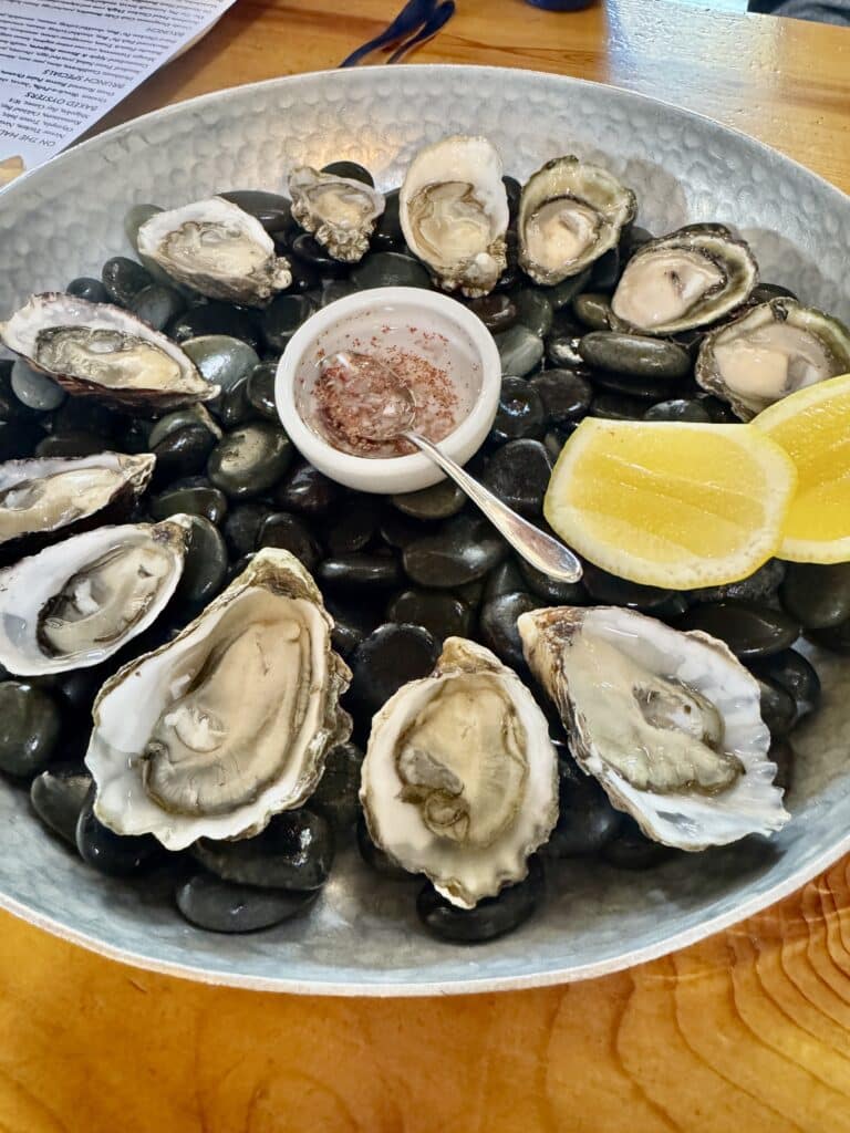 Selection of PNW Oysters