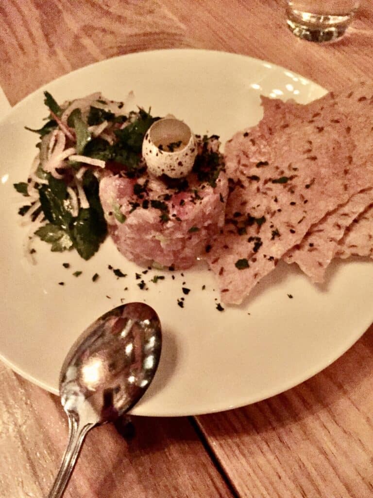 Hawaiian Tombo Tuna Tartare