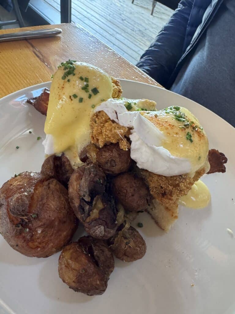Bacon &amp; Oysters Benedict