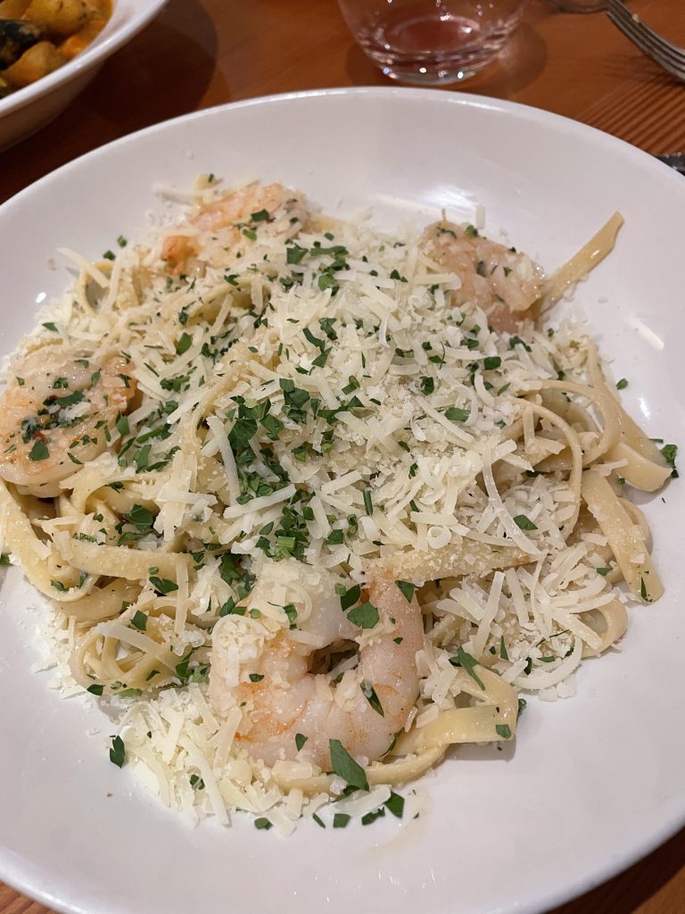 Diablo Shrimp Pasta