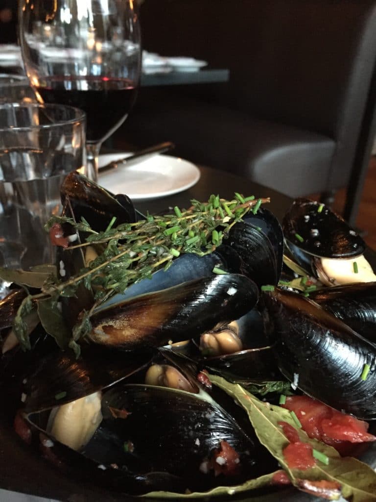 Moules á la Provençale