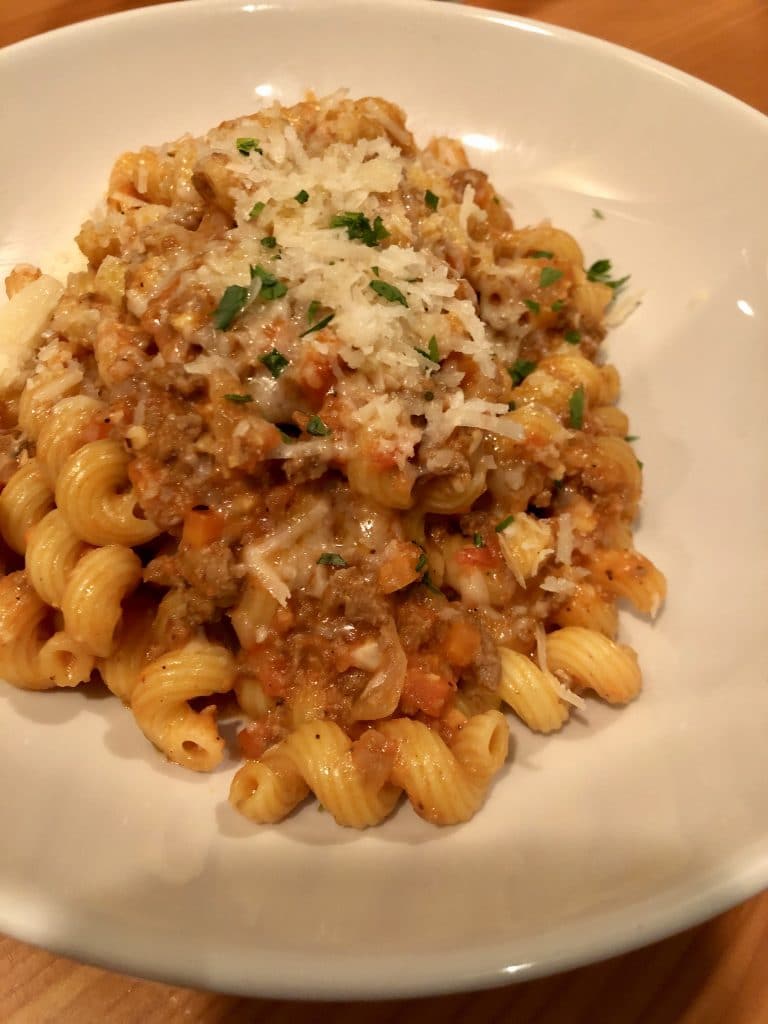 Lamb Bolognese