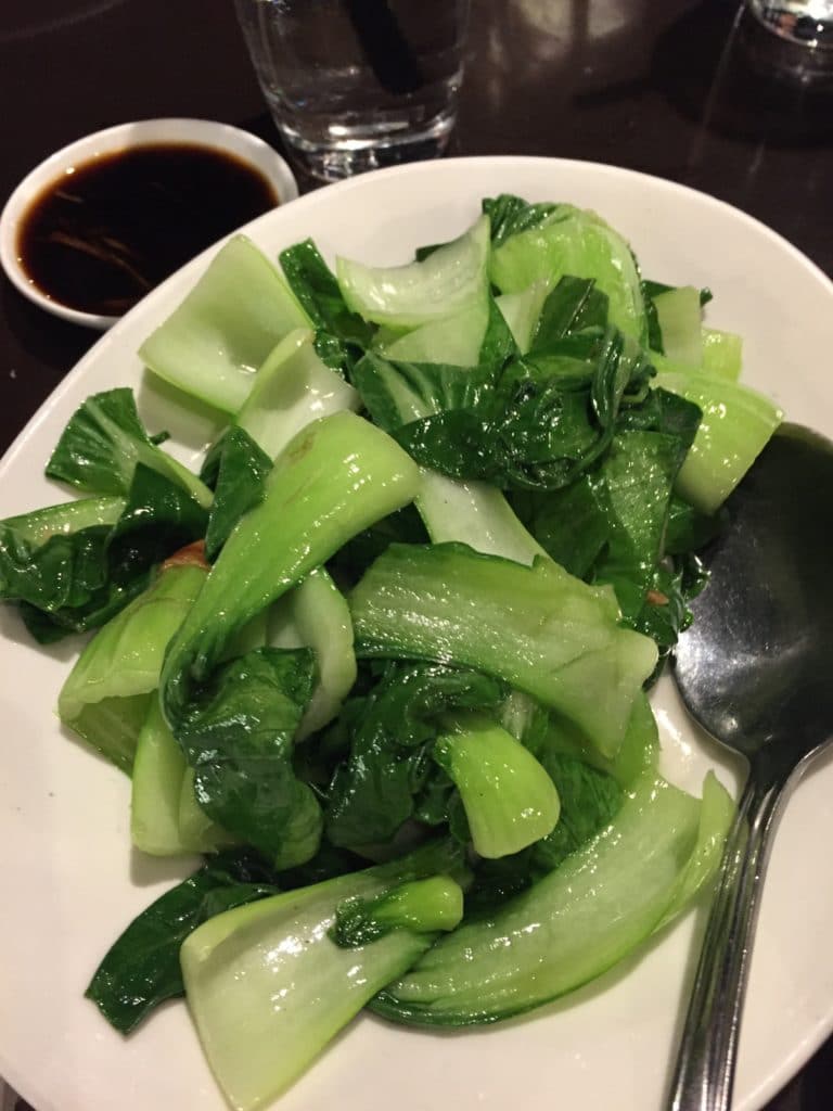 Sauteed Bok Choy