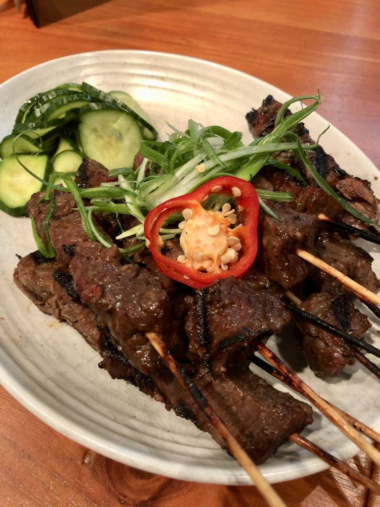 Wagyu Beef Satay