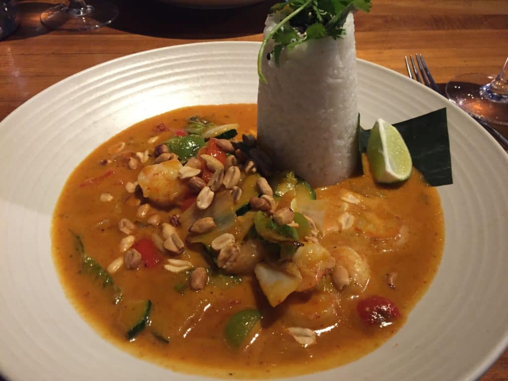 Peanut Curry with Rice