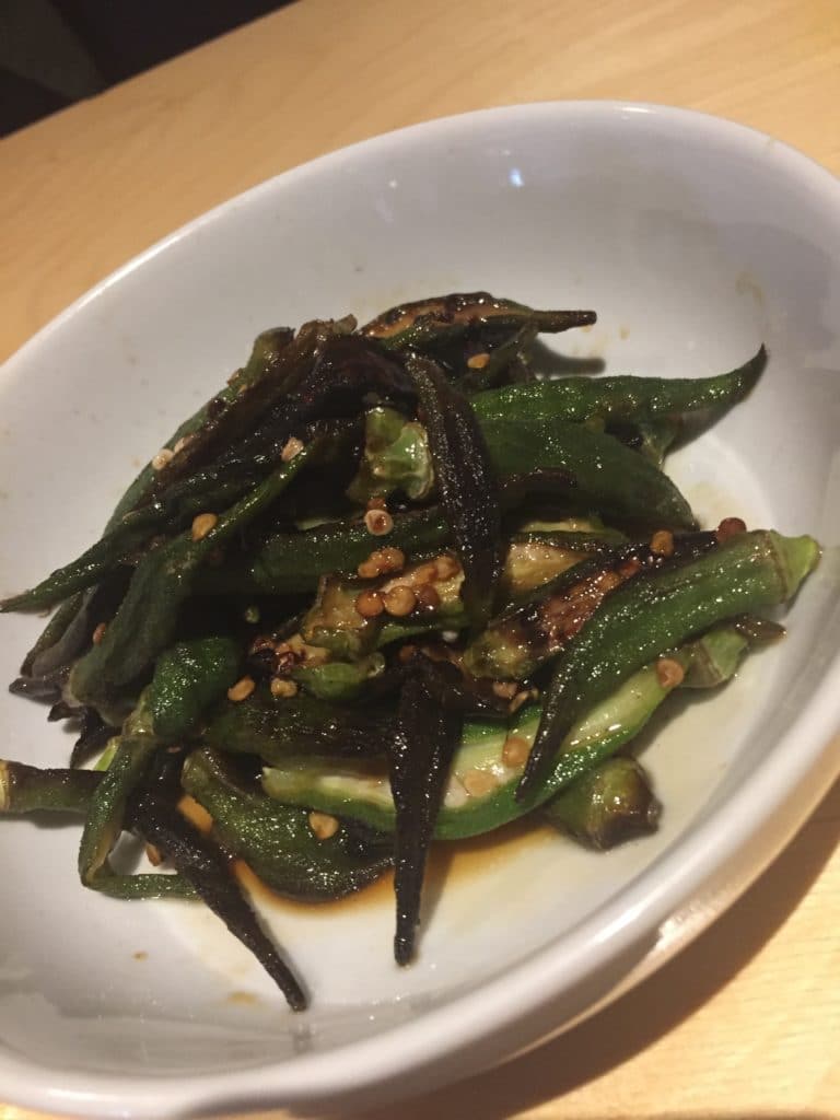 Charred Okra