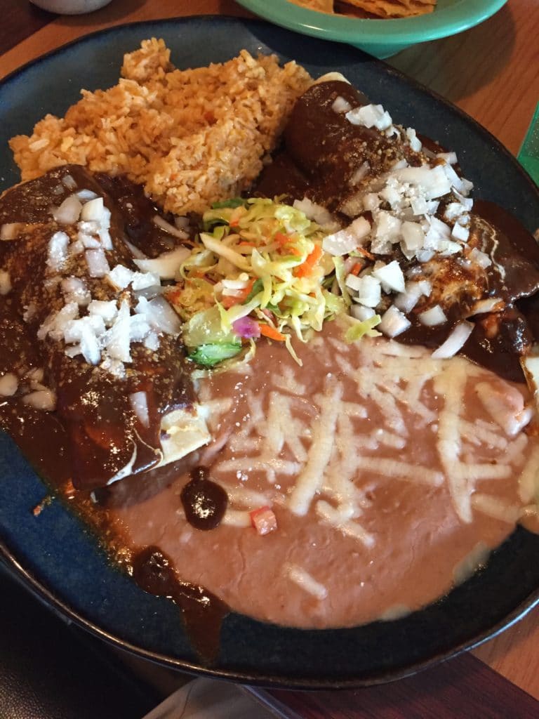 Enchiladas Mole