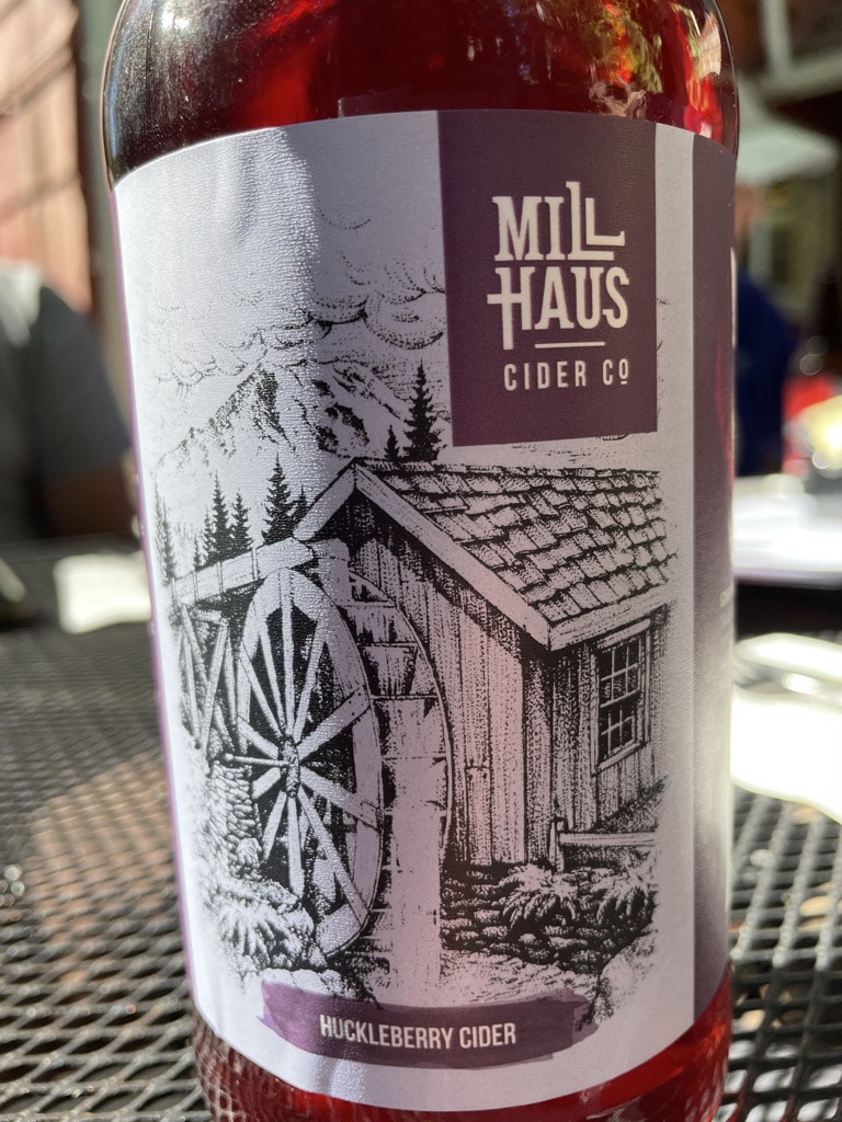 Mill Haus Huckleberry Cider