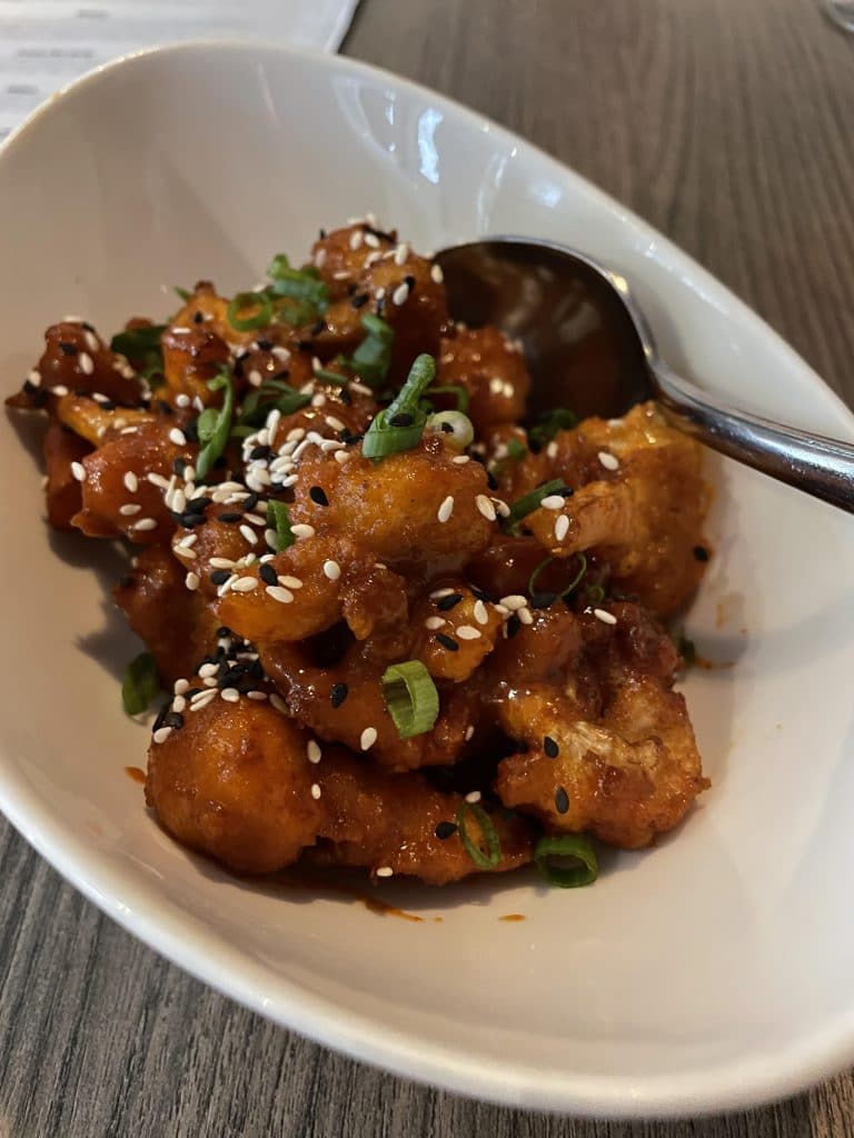 Fried Cauliflower with Gochujang