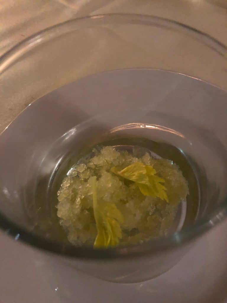 Celery & Lemon Granita Celery & Lemon Granita