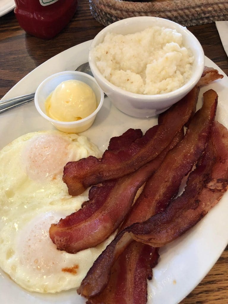 Eggs, Bacon, and Grits