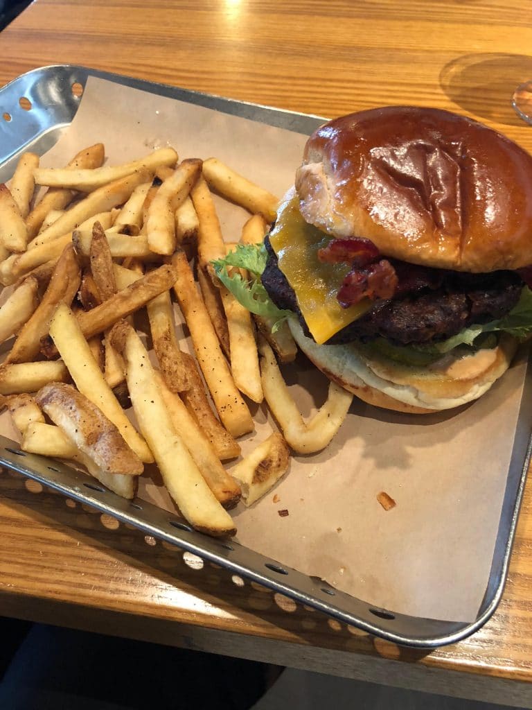 Black Bean Bacon Burger