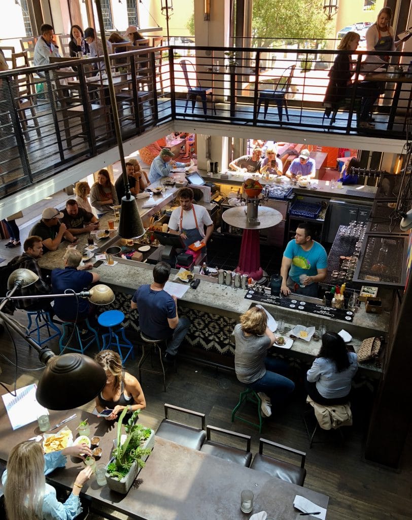 Bar and Upstairs Dining Areas