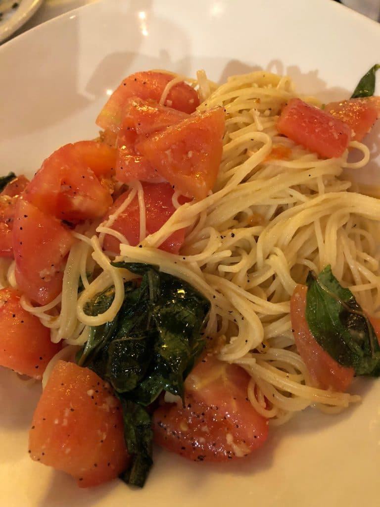 Capellini with Pomodoro