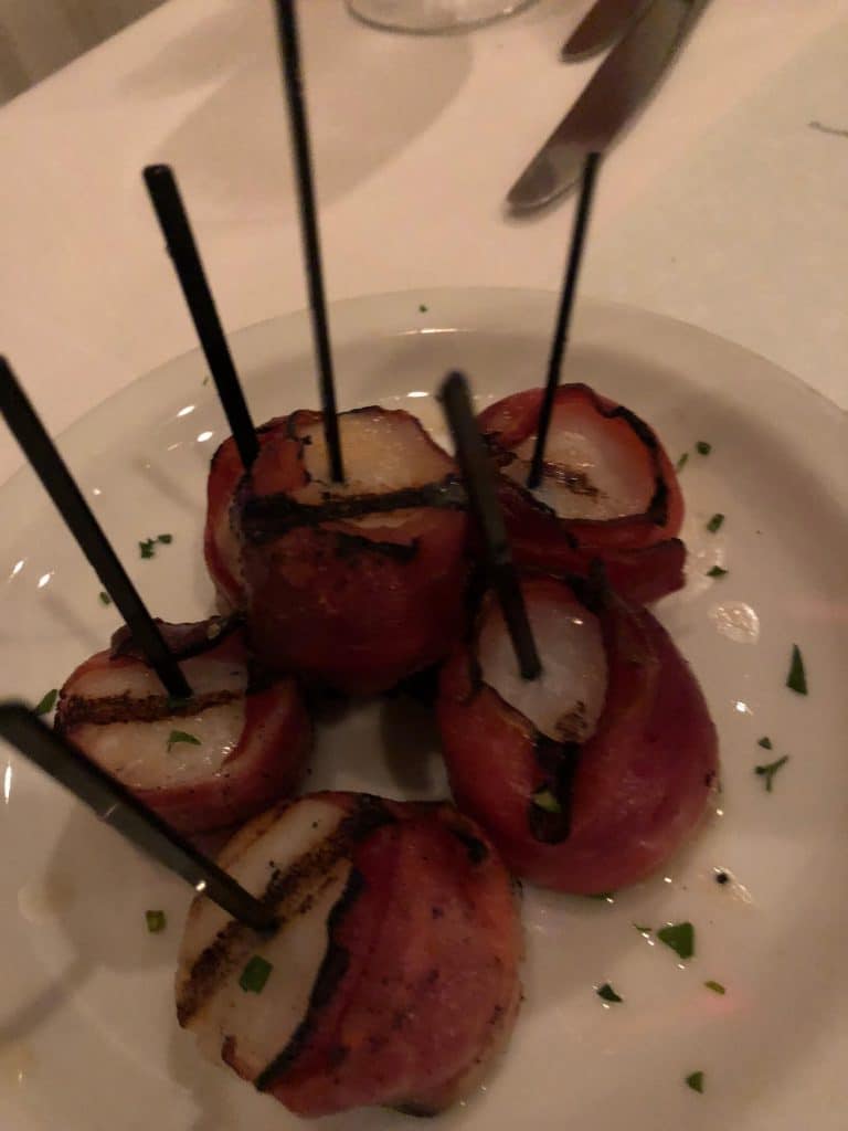 Bacon Wrapped Scallops