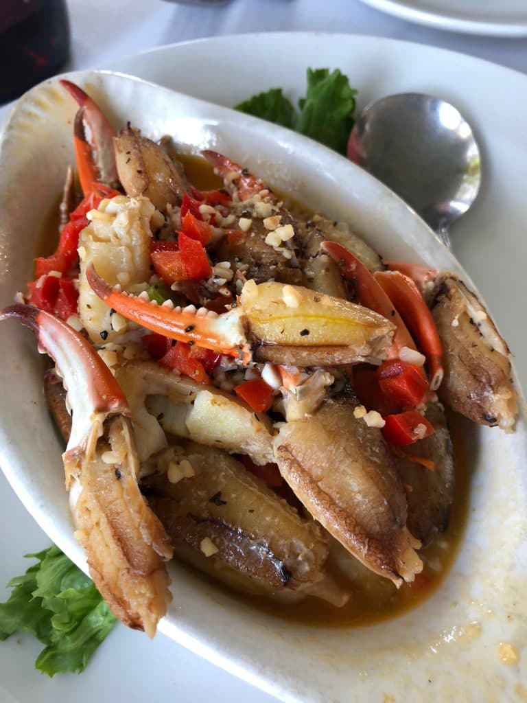 Sautéed Crab Claws