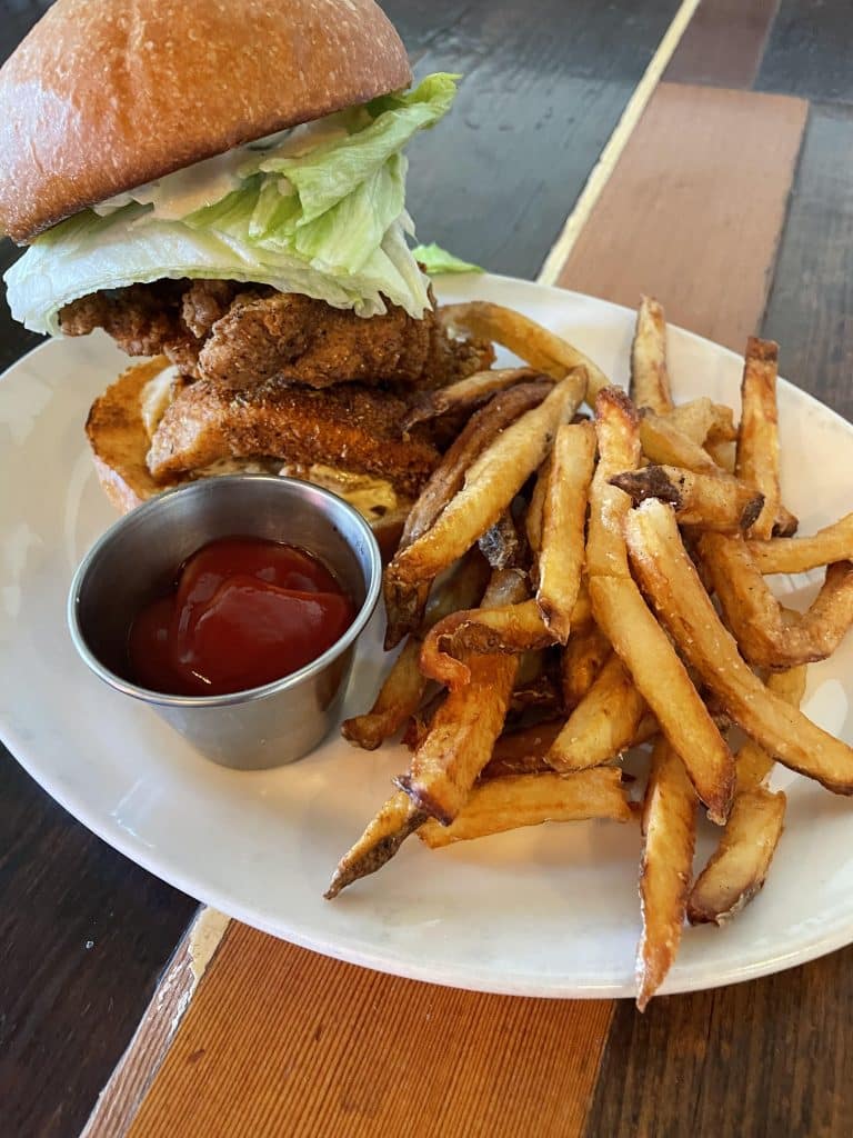 Mabel's Cajun Chicken Sandwich