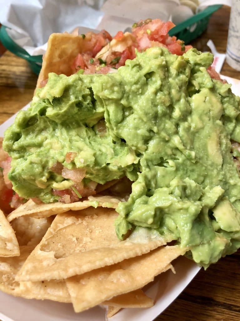 Guacamole, Salsa and Chips