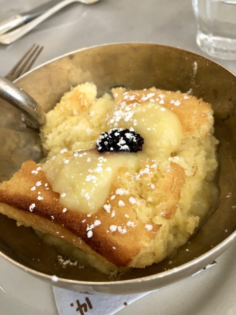 Lemon Souffle Pudding Cake