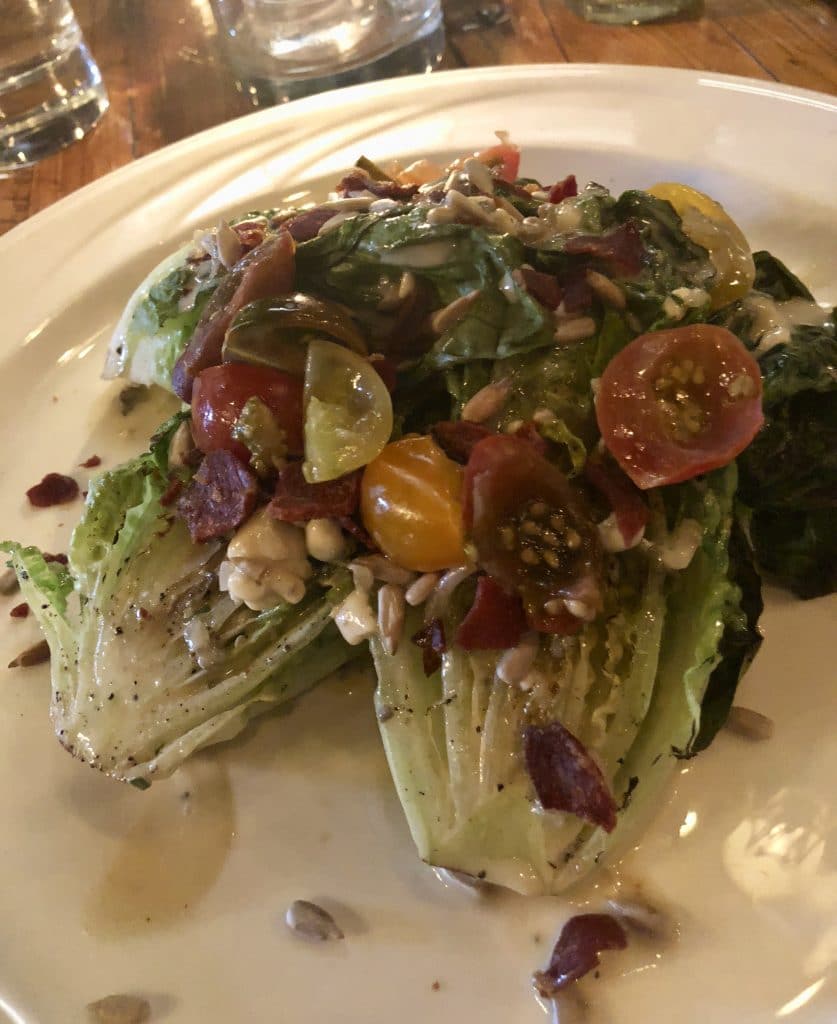 Grilled Baby Gem Salad