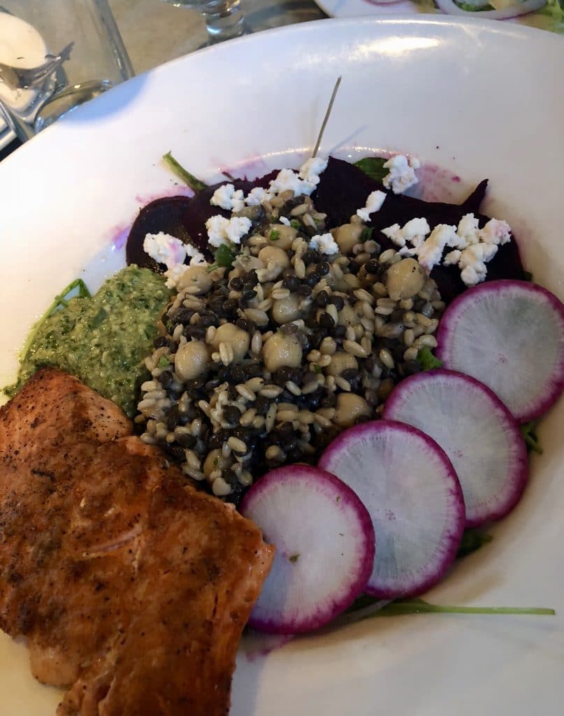 Montana Grain Bowl with Salmon