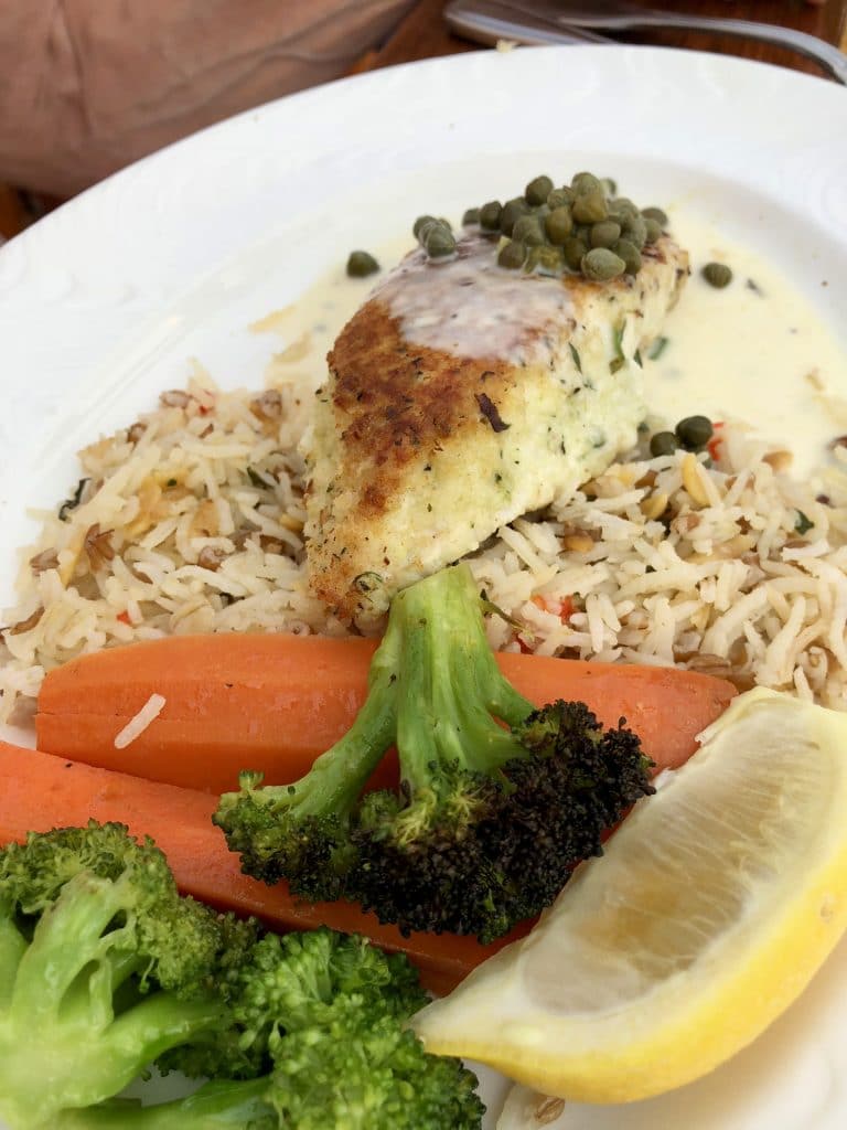 Parmesan Crusted Opah