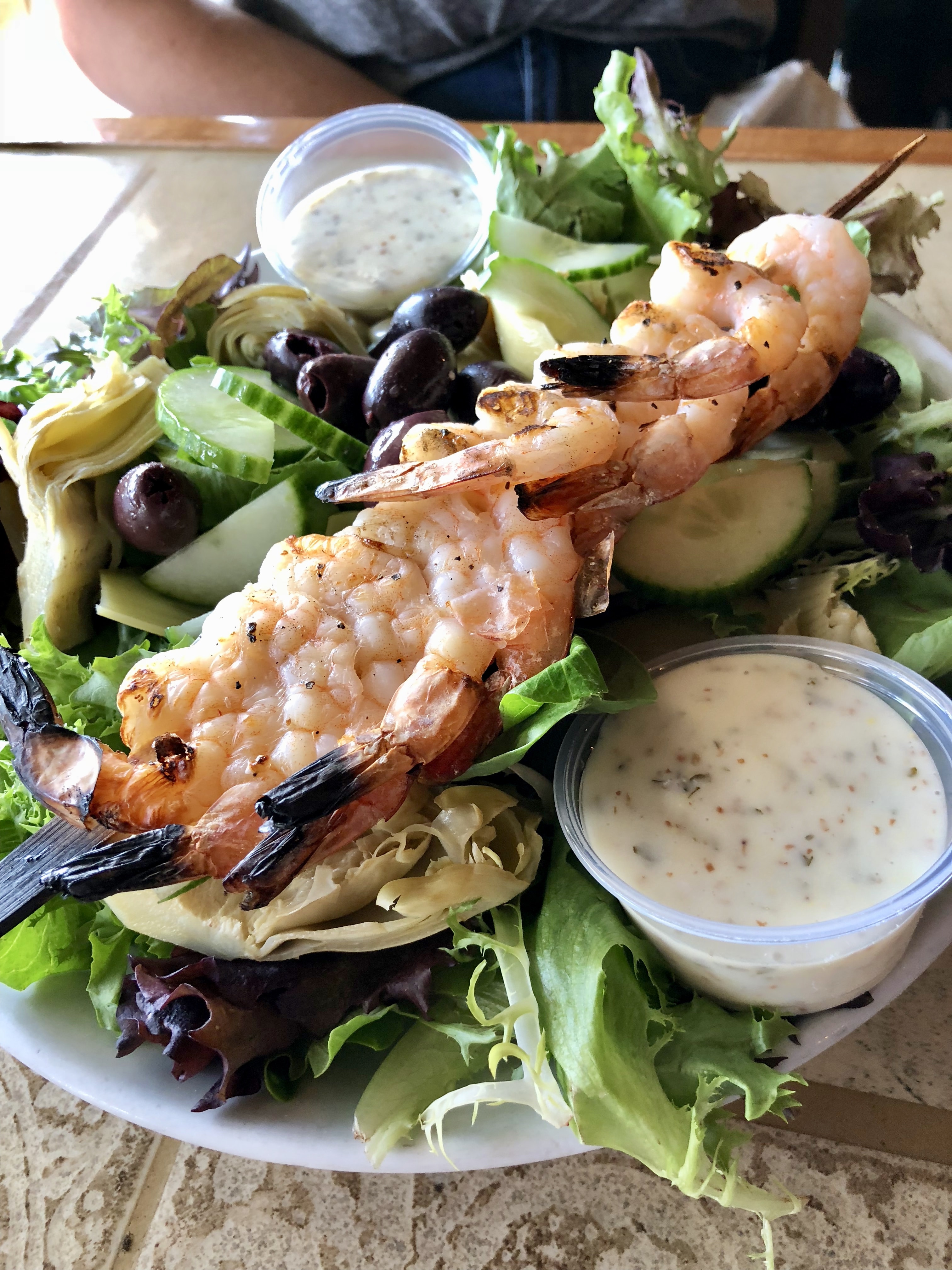 Build Your Own Salad with Shrimp