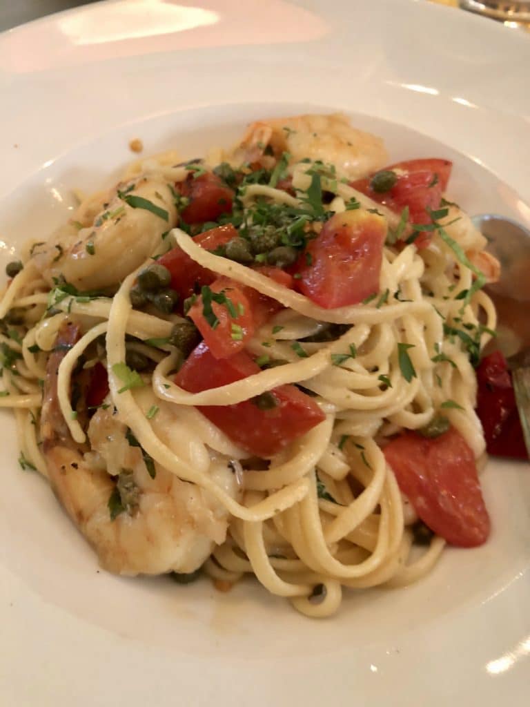 Linguini Prawns Picante