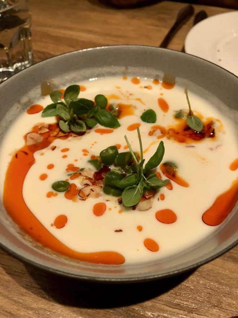 Cauliflower & Sesame Gazpacho Cauliflower & Sesame Gazpacho