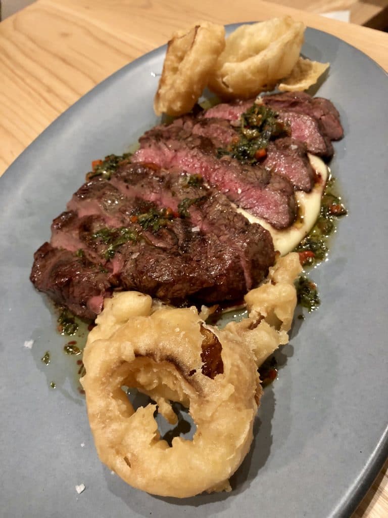 Wood Fired Flatiron Steak