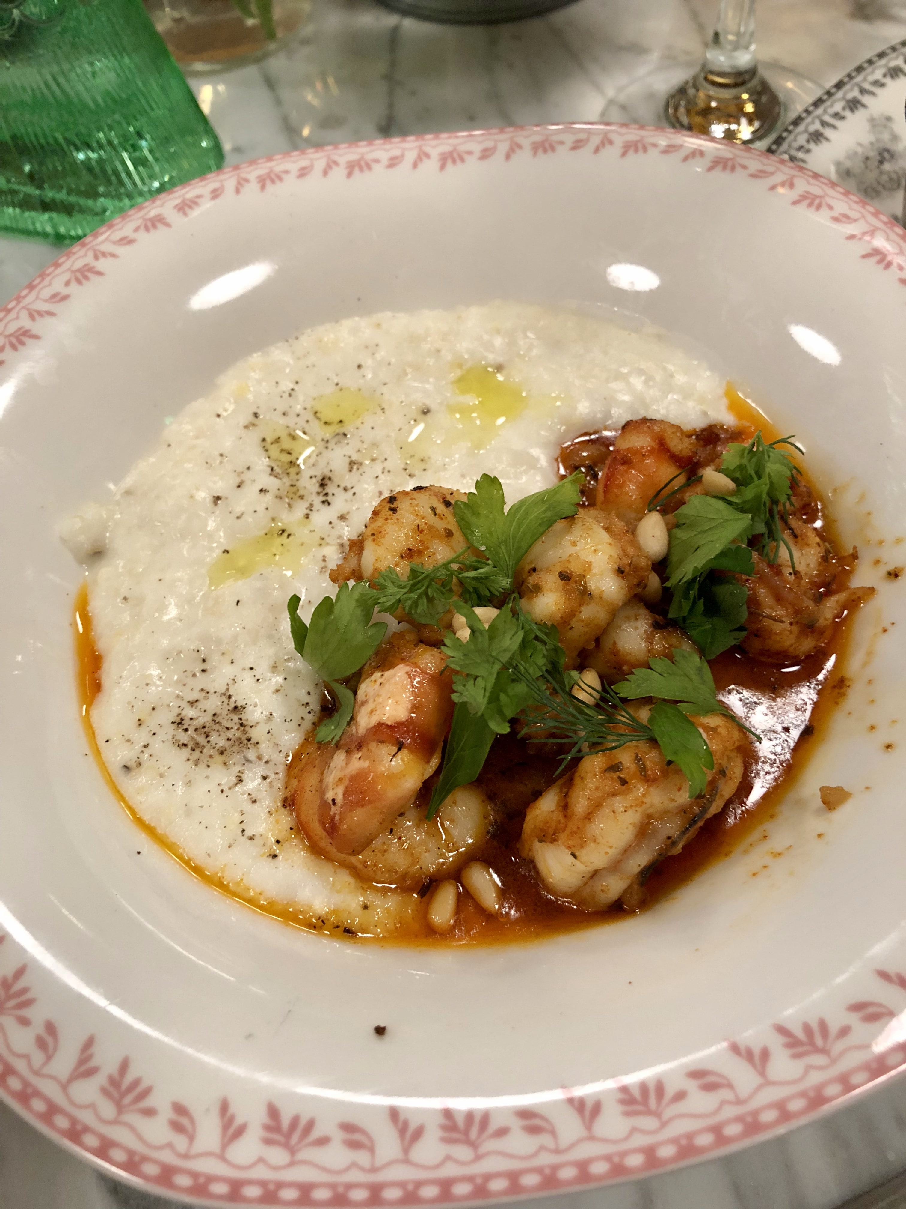 Shrimp and Anson Mill Grits