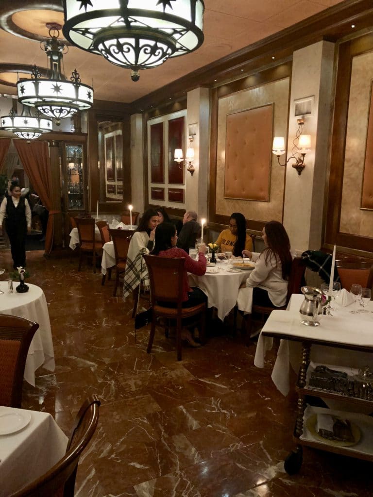 Downstairs Dining