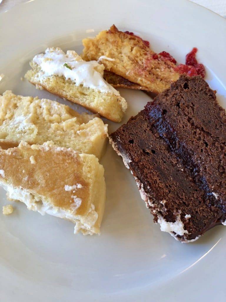 A Selection of Desserts