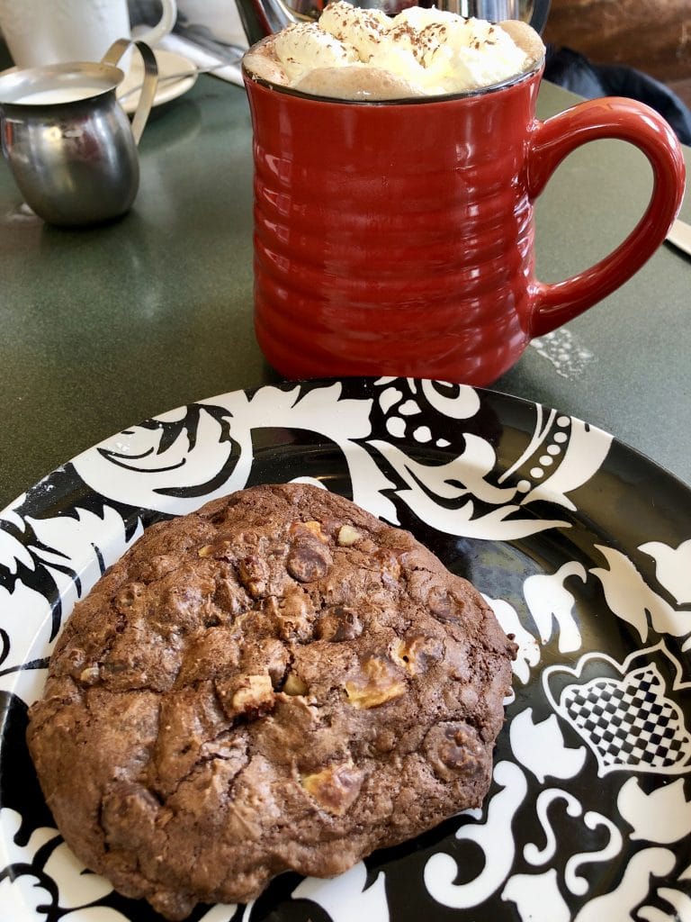 Belgian Chocolate Pecan with Mocha Latte