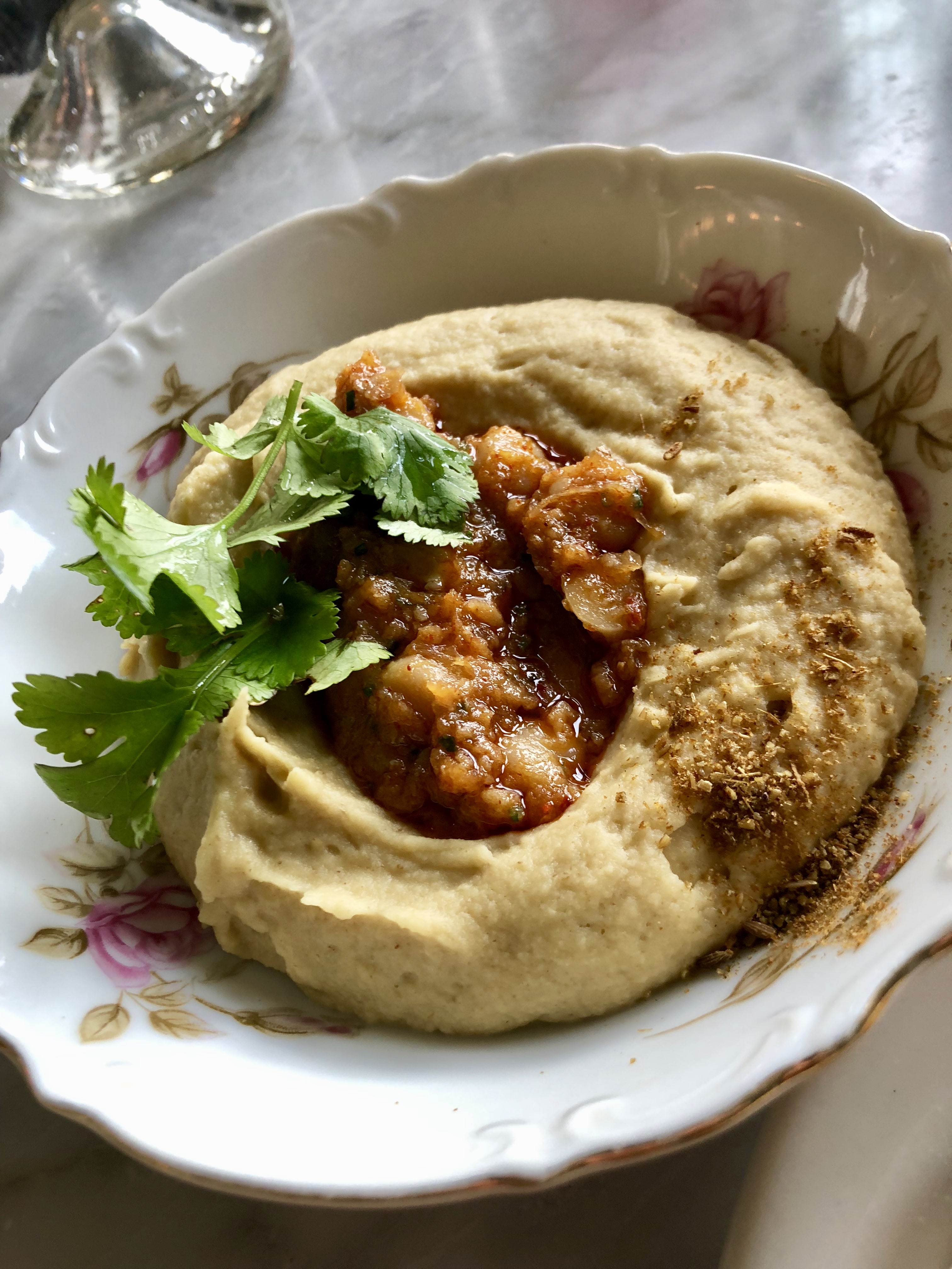 Hummus with Chickpeas and Cumin