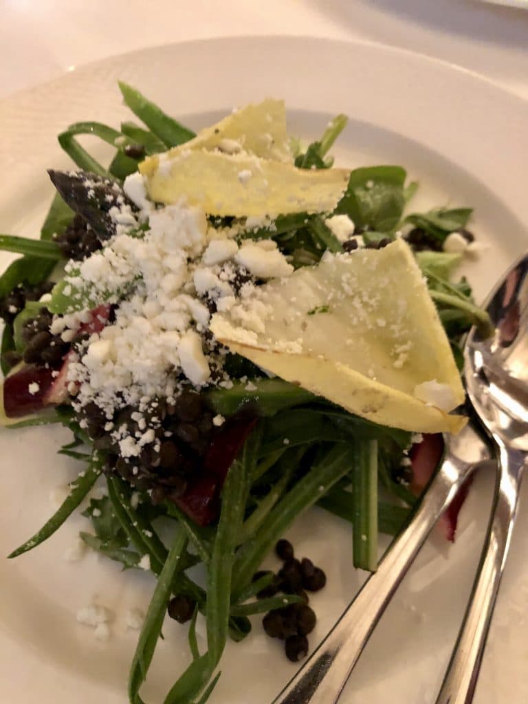 Asparagus and Lentil Salad