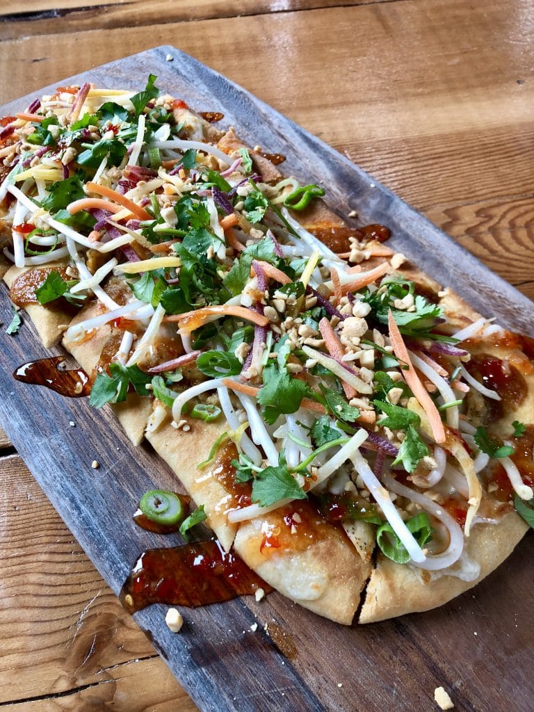 Chicken Pad Thai Flatbread