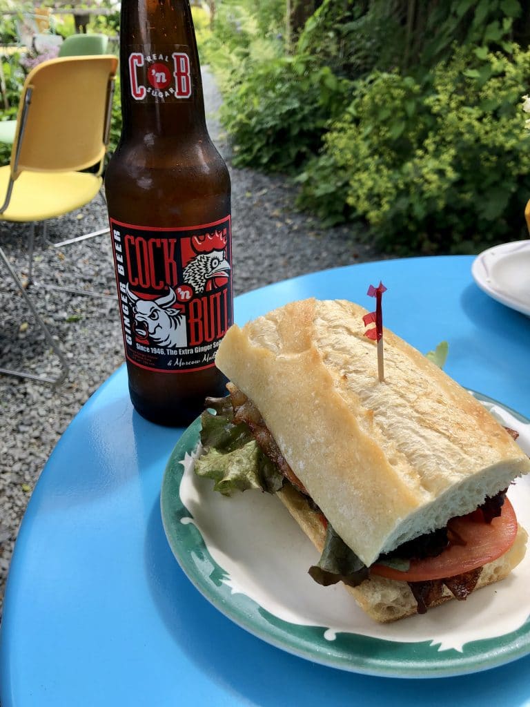 BLT with Ginger Beer