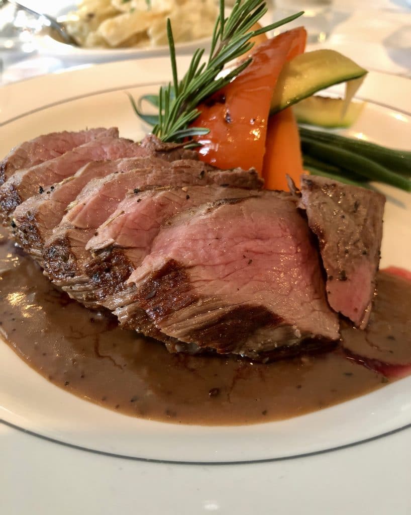 Venison with Juniper and Lingonberry Demi-Glacé