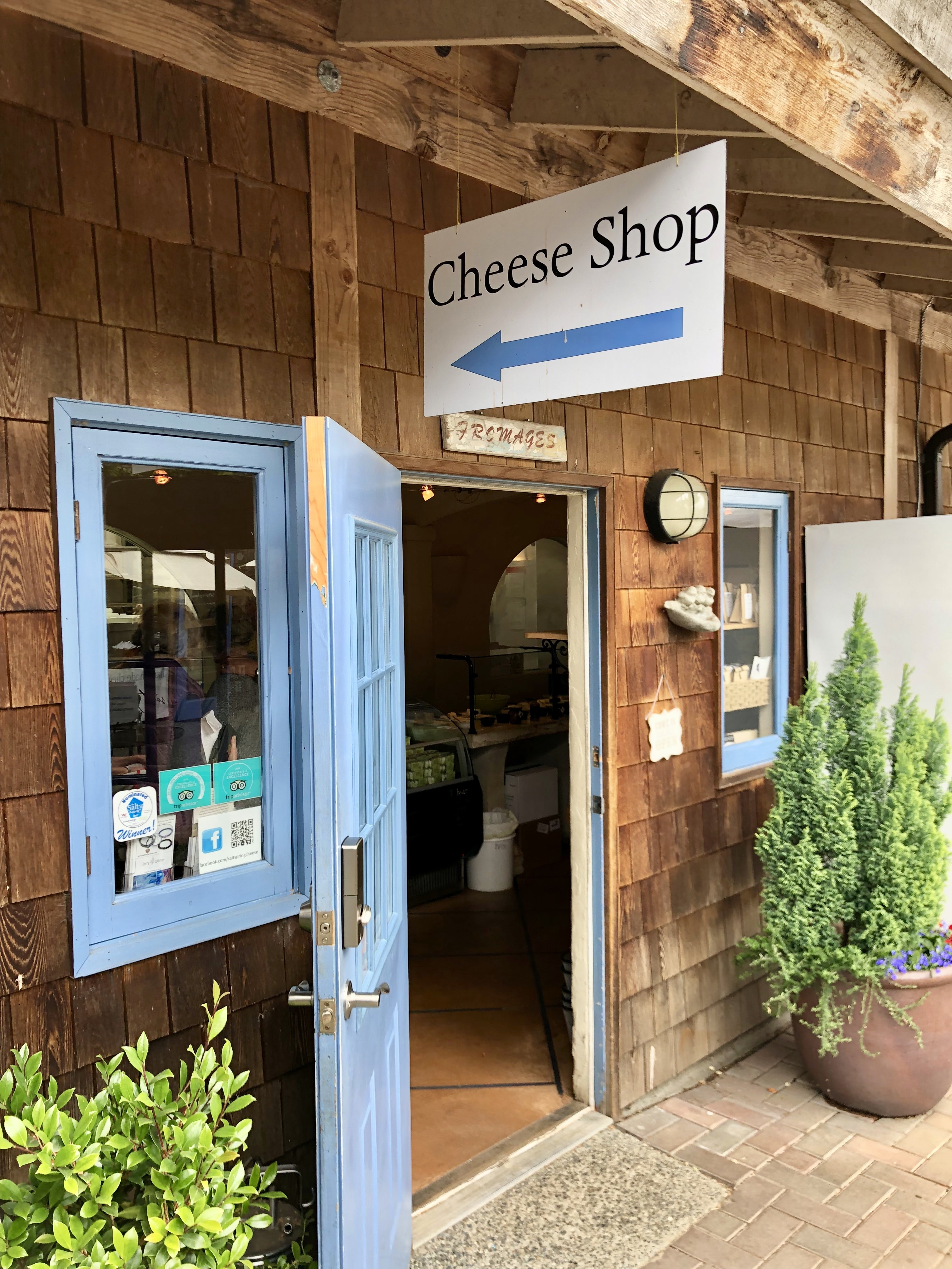 Salt Spring Island Cheese Tasting Room
