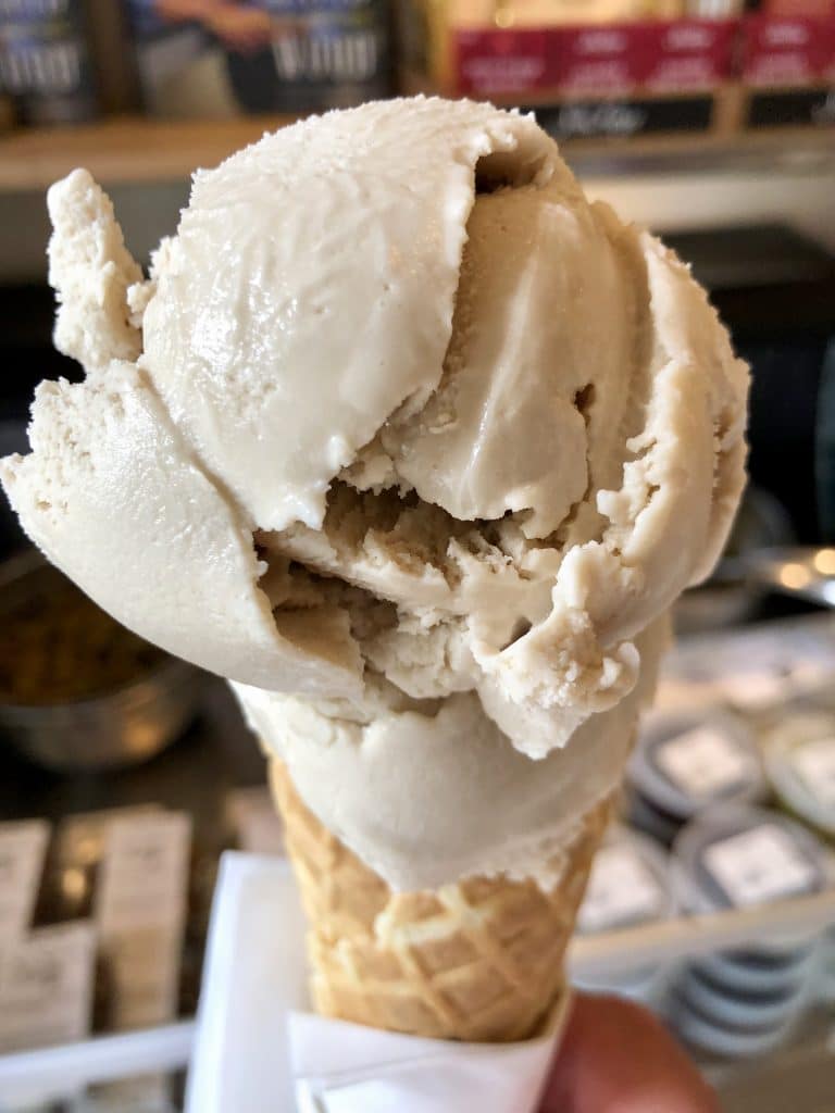 Caramel Toffee Goat Milk Gelato