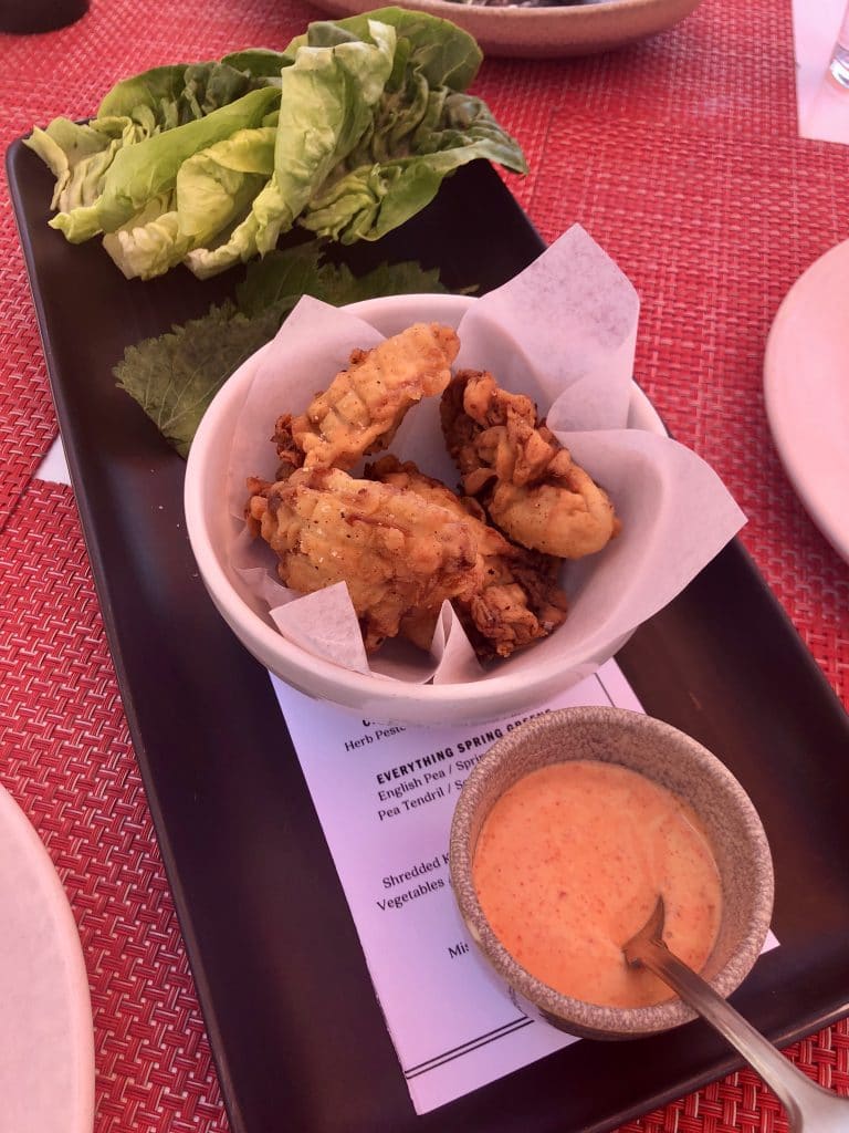 Chicken Fried Oyster Wrap