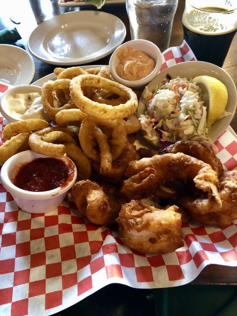 Jumbo Shrimp &amp; Onion Rings