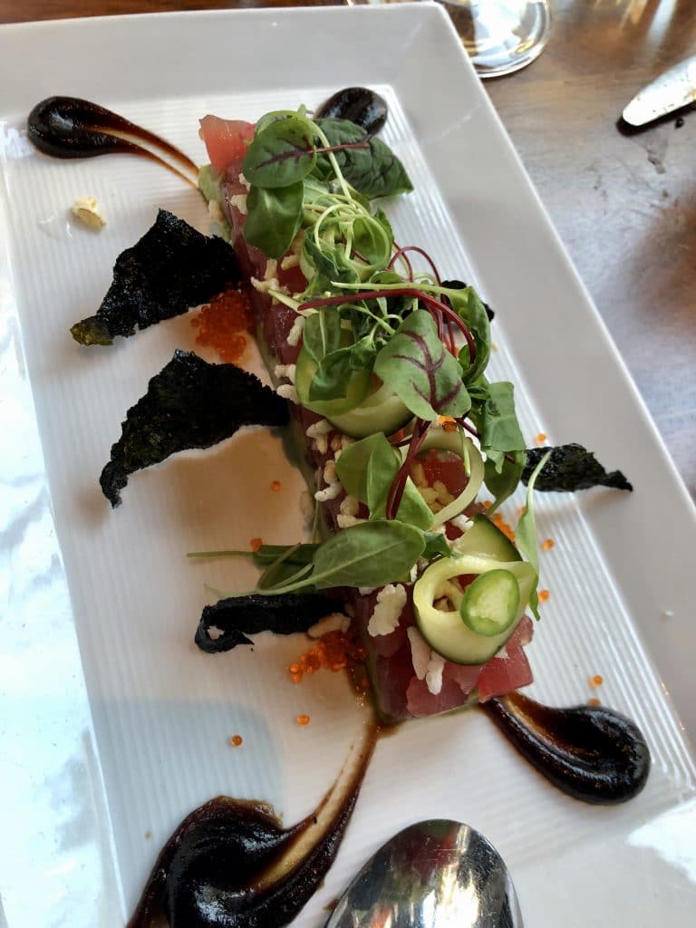 Ahi Tuna Crudo