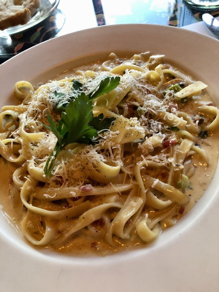 Fettuccine al Carbonara