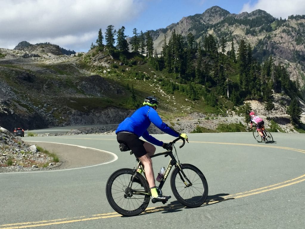 Going Down from Artist Point!