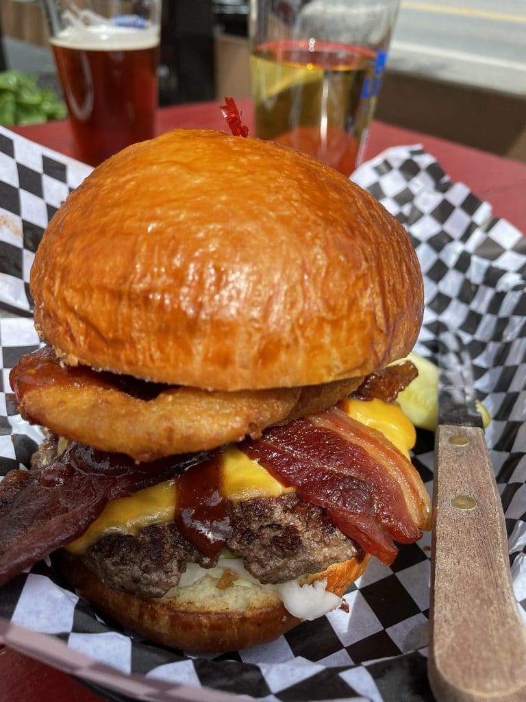 BBQ Cheddar Burger