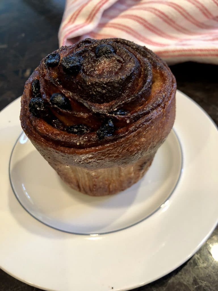 Sourdough Raisin Cinnamon Bun