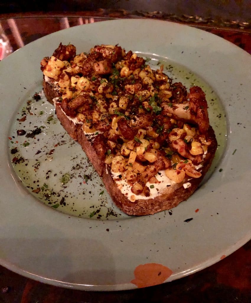 Elote Tartine