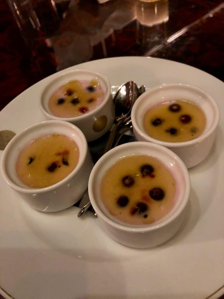 Blueberry and Lemon Pudding